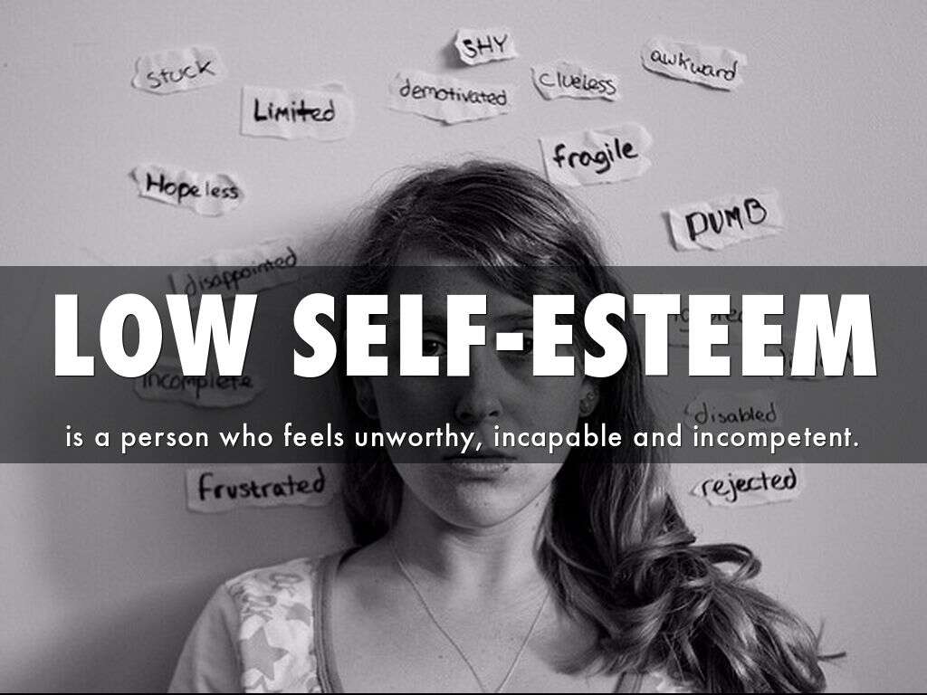 Low Self Esteem Examples