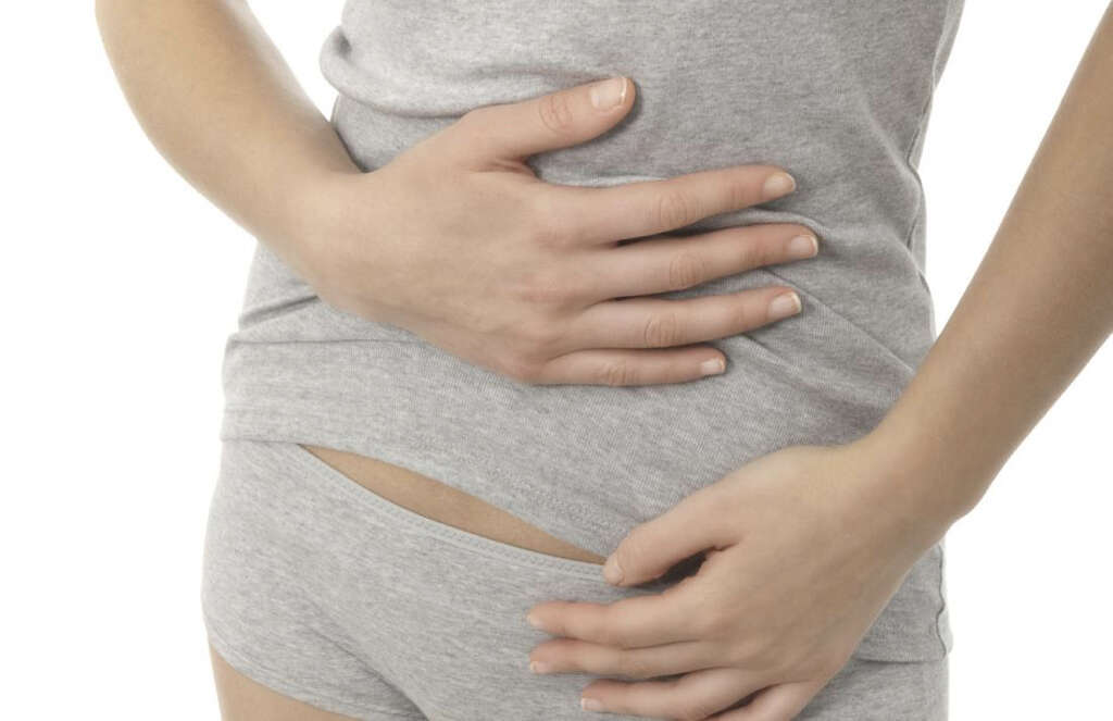 lower left abdominal pain in women